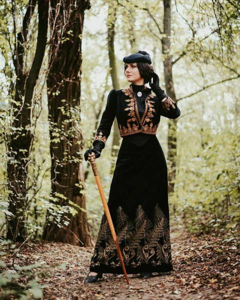 This Woman Loves Her 19th Century Attires!