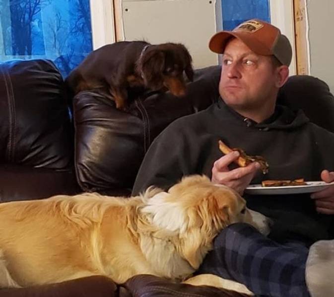 Dads Who Didn’t Want Pets…